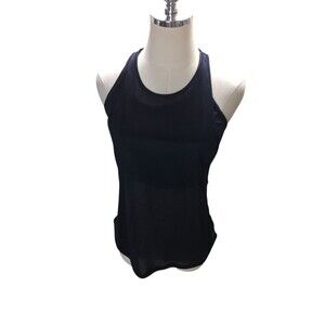 Lululemon Tank Top Women's Size Small Black Racerback